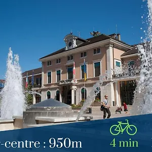  Appartement Homey Jungle - Balcon Privé - Free Parking - Parc Plein Air Inclus
